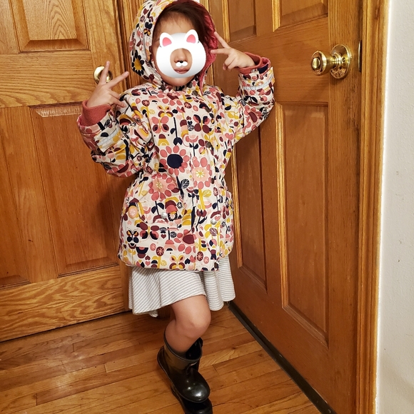 Hanna Anderson girls coat (5) - Picture 6 of 8